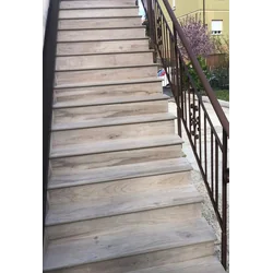 Drewnopodobne płytki na schody 120x30 NA ZEWNĄTRZ