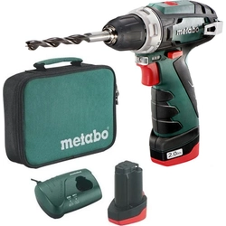 Дриль/шуруповерт Metabo PowerMaxx BS 10.8 V 1 x акумулятор 2 Ah