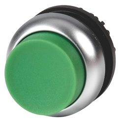 Drive M22-DH-G green sticking button with spring return