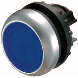 Drive M22-DRL-B backlit flat white push-button with no self-return