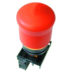 Drive M22-PV/K11 safety button 1Z1R flat