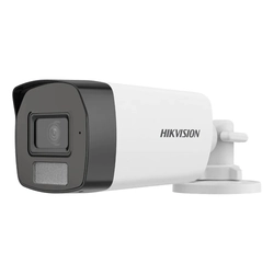 Dual Light-Überwachungskamera, 5MP, Objektiv 3.6mm, IR 40m, WL 40m, Mikrofon – Hikvision – DS-2CE17K0T-LFS-3.6mm