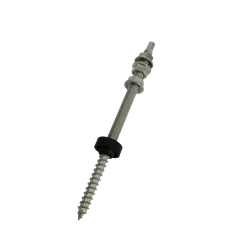 Dubbelgängad skruv M10x200mm