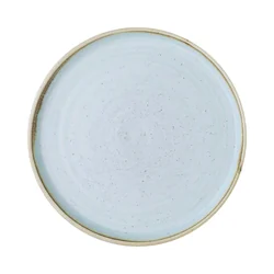 Duck Egg High Rim Plate, 210mm