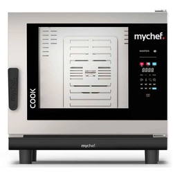 Dujinė kombinuota garų orkaitė | automatinė plovimo sistema | 6xGN1/1 | 13 kW | 230 V | „Mychef COOK MASTER“ 061G