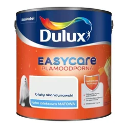 Dulux EasyCare hvid skandinavisk maling 5L