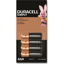 Duracell AAA baterija / R03 4 kom.