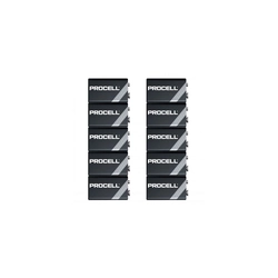 DuraCell Professional baterija 9V dėžutė 10 vnt. ECOLOGIC PROCELL Pastovus pramoninis (1/21) BBB