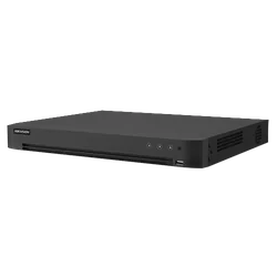 DVR AcuSense, 16 canali 4K, 16 canali IP 4K, 2xSATA, AUDIO 'su coassiale', Allarme, 1U - HIKVISION iDS-7216HUHI-M2-X(4A+16/4ALM)