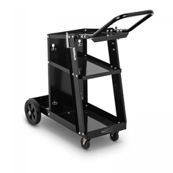 Welding cart - 3 shelves - 80 kg - STAMOS 10021089 SWG-WC-3 handle