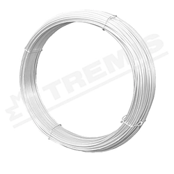 Round conductor/wire for lightning protection Tremis Z205 Class 1 = solid Steel Hot-dip galvanized
