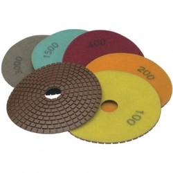 Diamond flexible polishing disc 0100 125 mm DEDRA H12G0100