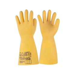 Canis Dielectric gloves 500 V Size: 11, Color: yellow