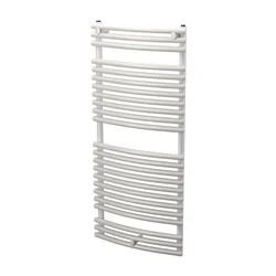 Towel dryer Purmo Santorini C, 596-1470 mm white