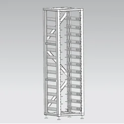 Batteries DEYE HV-Rack for BOS-G (13layers)