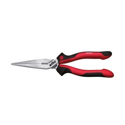 Industrial half-round nose pliers with straight blade 160 mm WIHA 32322