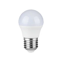 E27 Бели LED крушки - Голф - IP20 - 4.5W - 470 Лумени - 4000K