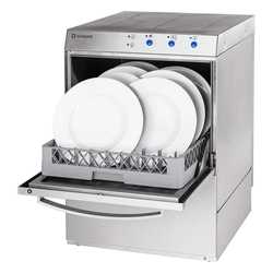 Dishwasher with 50x50 cm basket, detergent dispenser and pump