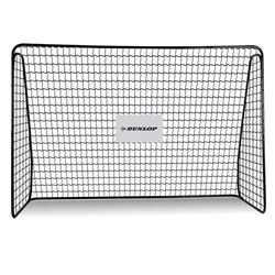 FOOTBALL GOAL WITH NET 300x205x120cm DUNLOP