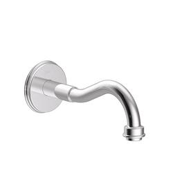 Tres Classic chrome fixed wall spout 24217301