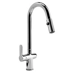 Deante Fuchsia chrome standing sink faucet