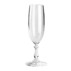 ALESSI | DRESSED Set of 4 crystal champagne glasses