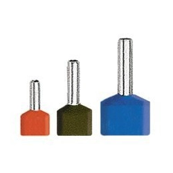 Tinned TV ferrule terminal 1-8/100