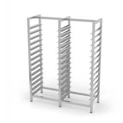 Double shelf for GN containers and baking trays 755 x 540 x 1800 mm POLGAST 371122 371122