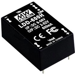 DC / DC converter, for PCB Mean Well LDD-500H 26 W Number of outputs: 1 x