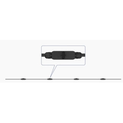 HOYMILES T-Connector AC for 3-fazowy microwave oven with 3mb. (12AWG) cable