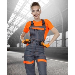 Women's slacks ARDON®COOL TREND gray-orange Size: 56