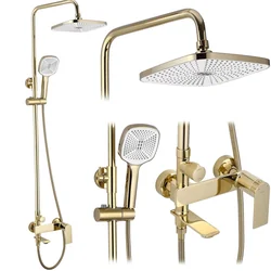 REA STORM GOLD Shower Set