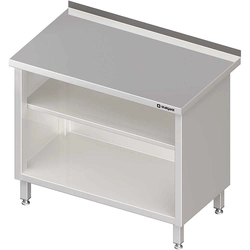Wall table, built-in with 2-ma shelves 1300x700x850 mm