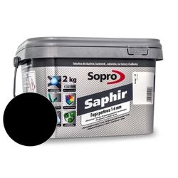 Pearl grout 1-6 mm Sopro Saphir black (90) 2 kg