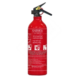 Powder fire extinguisher 1 kg ABC 2-year warranty, car