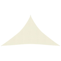 Sun sail, 160 g / m², cream, 4x4x5.8 m, HDPE