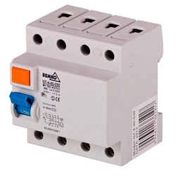 Residual current circuit breaker (RCCB) Bemko A05-N7-4-40-030 DIN rail AC 50/60 Hz IP20