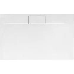 Bazalt Long White shower tray 80x100