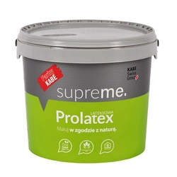 Matt latex paint for walls and ceilings KABE PROLATEX SUPREME 5L BASE A