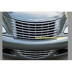 Chrysler PT Cruiser - Chrome grill strips, front bumper Tuning