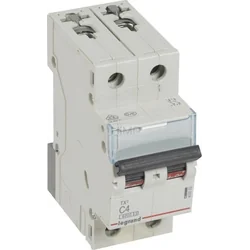 Legrand Legrand circuit breaker 403523 2P C 4A 6kA AC S302 TX3