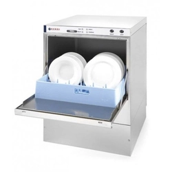 Dishwasher 50x50 - electromechanical control 400V with drain pump HENDI 233047 233047