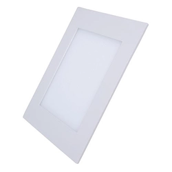 Solight LED mini panel, podhledový, 12W, 900lm, 3000K, tenký, čtvercový, bílý, WD107
