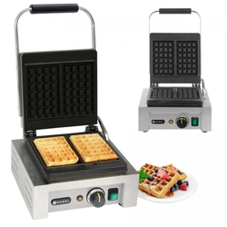 Electric waffle maker 1.5 kW 4x6 | Hendi 212103