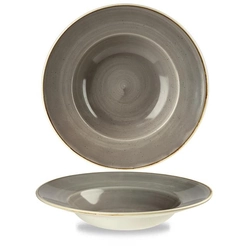 Plate Peppercorn Gray