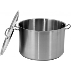 Stainless steel pot, dia. 50cm 62.8L + lid