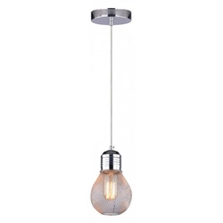 GLIVA ZWIS 1X60W E27 CHROME (WITHOUT LAMPS)