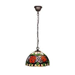 Viro Rosy Ceiling Lamp Multicolored Iron 60 W 20 x 125 x 20 cm