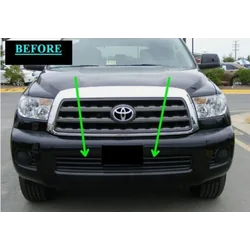 FOR TOYOTA SEQUOIA 08-14 - Chrome strips, chrome grill