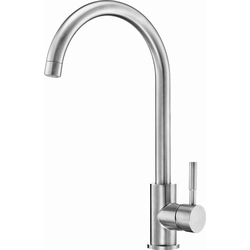 Deante Lima Standing sink mixer with U spout